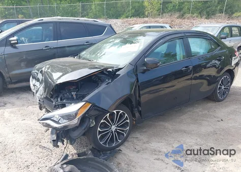 2014 Toyota Corolla S Plus from USA, damaged, VIN 2T1BURHE4EC098934